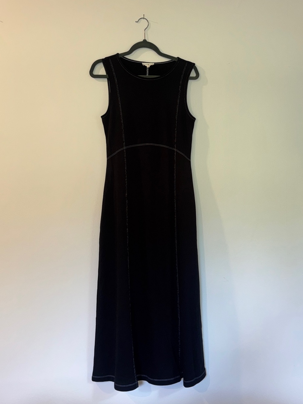 Loft Black Sleeveless Maxi Dress